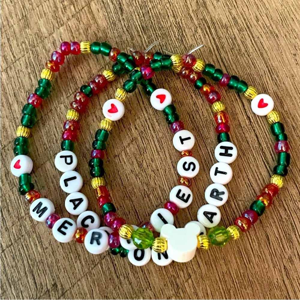 Walt Disney World Christmas Bracelets